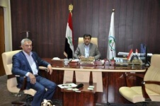 زياره وفد من غرفه تجاره ايران للصناعات والمعادن