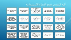 الية التقديم و منح الاجازات الاستثمارية