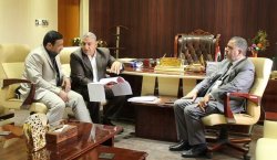 هيئة الاستثمار و مجلس المحافظة يواصلان العمل للنهوض بواقع العملية الاستثمارية في البصرة.