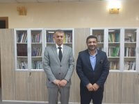 رئيس الهيئة يبحث امكانية انشاء مشاريع في القطاع السكني و التجاري و الزراعي بالتعاون مع جامعة البصرة